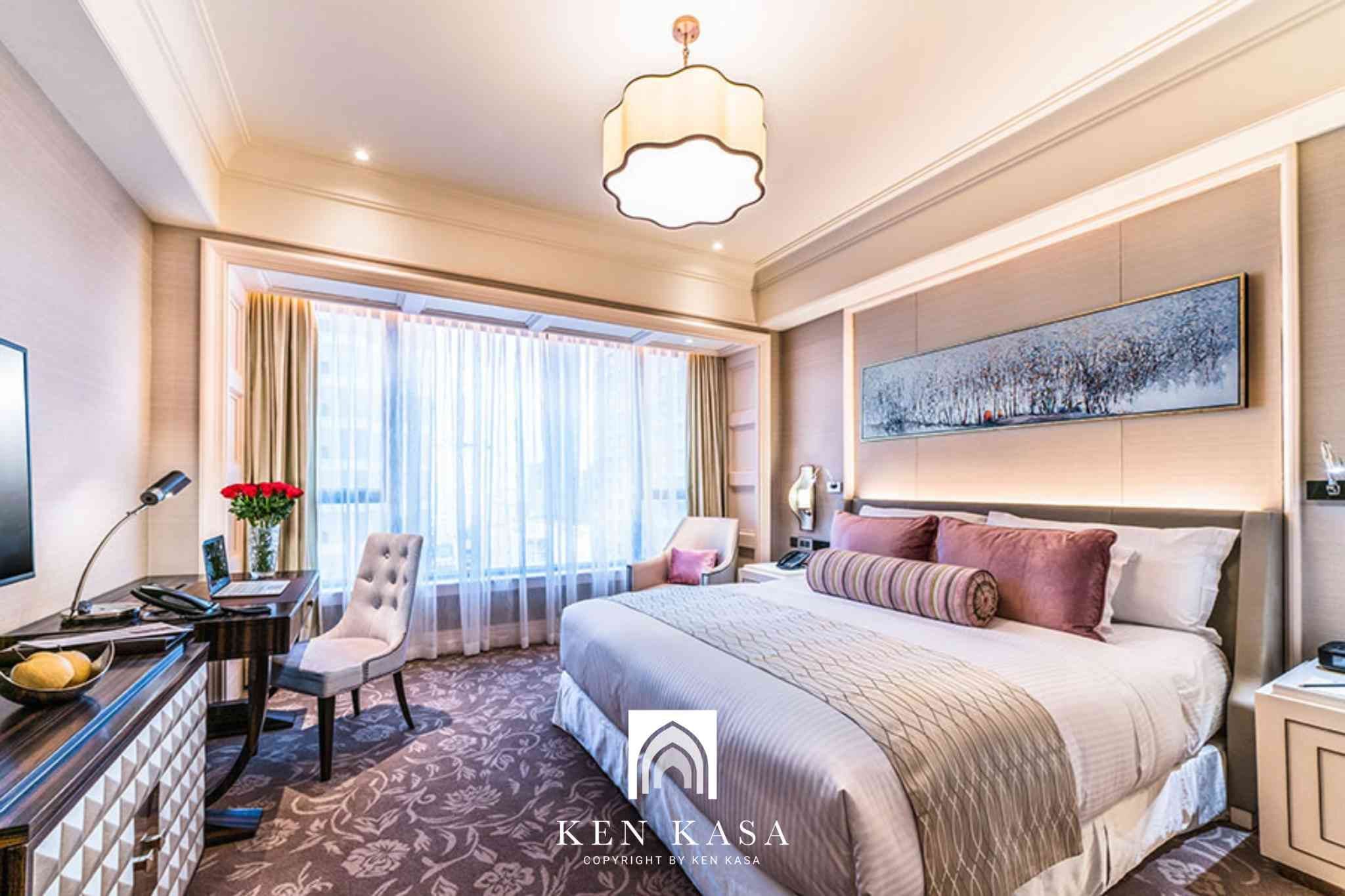 Mẫu phòng ngủ khách sạn hiện đại phòng cao cấp